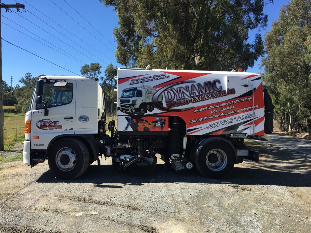 Hire Street Sweeper on The Gold Coast