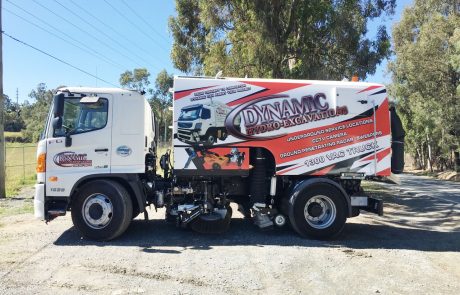 Hire Street Sweeper on The Gold Coast